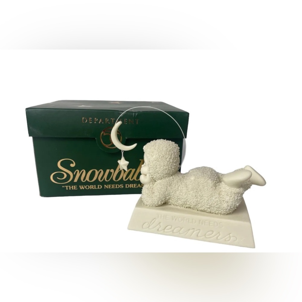 Snowbabies Department 56 The World Needs Dreamers